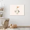 Leinwand Bilder 70x50 cm - Kinder Beige - Gans - Bauernhof, Produktbild-Vorschau 5