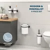 Set da bagno Bremermann SAVONA, 4 pezzi, con dispenser per Anteprima dell’immagine prodotto 2