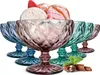 6 bunte Eisbecher 300ml Eisgläser Dessertgläser Produktbild-Vorschau 1
