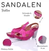 Gemini Damen Sandale pink Größe 38 Produktbild-Vorschau 4
