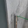 70X70X195cm Duschkabine Dusche Falttür Scharniertür Produktbild-Vorschau 7