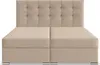 Boxspringbett 140x200 mit 2 Bettkästen, Kontinentales Bett Produktbild-Vorschau 5