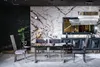 Esszimmer Stuhl Luxus Metall mit Textil Stühle Stil Modern Produktbild-Vorschau 5
