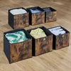 Boîtes de rangement Relaxdays, lot de 6, H x l x P : 30 x Voir les images du produit 3