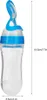 90 ml Silikon Baby Kleinkind Fütterungsflasche mit Löffel Produktbild-Vorschau 3