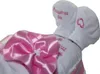Windeltorte Kinderwagen + 3 tlg. Babyset rosa Produktbild-Vorschau 2