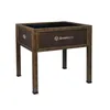 QLS Mini-Gewächshaus aus Holz Vintage 80x45 Hochbeet Balkon Produktbild-Vorschau 6