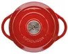 Küchenprofi Bratentopf rund, 22 cm classic red Produktbild-Vorschau 2