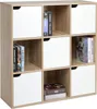 Mondeer Bücherschrank Bücherregal Aufbewahrungsregal 9 Produktbild-Vorschau 1