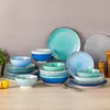 Service de table en faïence, 48 pièces service combiné, set Voir les images du produit 8