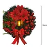 Weihnachtskranz, Türkranz, Feiertagsgirlande, künstliche Produktbild-Vorschau 3