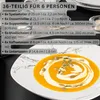 SÄNGER Porzellan Kombiservice Bilgola Marmor 36 teilig für Produktbild-Vorschau 2