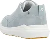 A rear view of a light blue women's sneaker. Produktbild-Vorschau