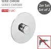 WENKO 2er Set Turbo-Loc® Adapter Befestigen ohne Bohren Produktbild-Vorschau 2