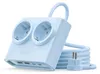 Orico PDC25, listwa zasilająca 25W, 6 w 1 (2 gniazda Podgląd zdjęcia produktu 1