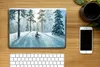 MuchoWow® Laptop Aufkleber Sticker Cover Schnee - Wald - Produktbild-Vorschau 2