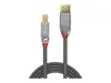 LINDY USB 3.0 Kabel Typ A/B Cromo Line M/M 5m Produktbild-Vorschau 3