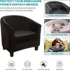 Topchances 2 kusy kryt židle Club Chair Slipcover, Velvet Náhled obrázku produktu 8