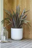 Pot Rond Graphit Up 40cm Blanc Design Moderne, Léger Et Voir les images du produit 3