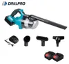 Akumulátorový ručný vysávač Drillpro 18 V s 2 akumulátormi Náhľad obrázku produktu 1