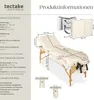 tectake® 3 Zonen Massageliege-Set Somwang Breite 70 cm, Produktbild-Vorschau 5