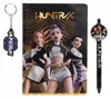 Coffret cadeau « KPop Demon Hunters » avec carnet, doré Voir les images du produit 4