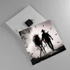 Wanduhr - Quadrat - Glasuhr - Cowboy Pferd Shady - 30x30cm Produktbild-Vorschau 2