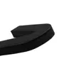 A close-up shot of a black foam material with a curved shape. Náhled obrázku produktu