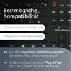 MediaRange Tastatur Standard Keybord black USB 2.0 Produktbild-Vorschau 9