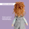 HABA Stoffpuppe Josie – 30 cm große Kuschelpuppe für Produktbild-Vorschau 9