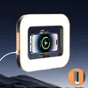 Verstellbare LED Ringlampe, Wiederaufladbares Handy Produktbild-Vorschau 7