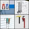 Belle Vous 50Stk Lochwand Haken Einzeln aus Stahl – 10,5cm Produktbild-Vorschau 6