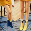Katoenen dames sokken, 5 paar met grappige designs Productafbeelding-voorbeeld 2