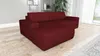 Ecksofa TOTI mit Schlaffunktion. Farbe: Rotwein 9. Produktbild-Vorschau 2