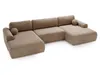 GrainGold Ecksofa U-Form Savana - Ecksofa mit Produktbild-Vorschau 5