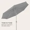 Blumfeldt Parasol na balkon i ogród, ochrona UV, Podgląd zdjęcia produktu 8