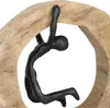 Scultura Moritz I Pull up I Don't give up I 20 x 7 x 18,5 Anteprima dell’immagine prodotto 7