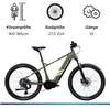 Zündapp X900 E Bike Mountainbike 27,5 Zoll khaki Produktbild-Vorschau 4