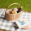 Creative Home Grote Rieten Mand met Handvat 45 x 26 x 41, Productafbeelding-voorbeeld 3