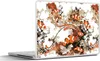 MuchoWow® Laptop Aufkleber Sticker Cover Öffentlich - Fisch Produktbild-Vorschau 1