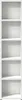 vidaXL CD-Regale 2 Stk. Weiß 21x16x93,5 cm Holzwerkstoff Produktbild-Vorschau 5