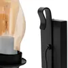 Retro nástěnné svítidlo Černý svícny nástěnné svítidlo Náhled obrázku produktu 13