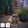 Star LED-Solar-Laterne 'Calabria', Metall, ca.19x20 cm Produktbild-Vorschau 7