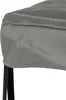 A close-up view of the gray fabric cover of a folding wagon, showing the stitching and texture. Produktbild-Vorschau