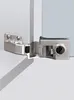 Glastürscharnier ET 5160 vernickelt,ma Anschlagart Produktbild-Vorschau 2