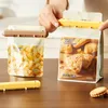 4 Stück Kunststoff-Lebensmittelclips mit magnetischem Produktbild-Vorschau 5