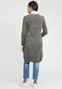 OXMO OXPhiletta Damen Lange Strickjacke Grobstrick Cardigan Produktbild-Vorschau 3
