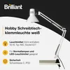 Lampe à pince Brilliant Hobby Hauteur 70 cm En métal En Voir les images du produit 2