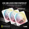 Corsair iCUE LINK LX120-R RGB, Ventilátor, 12 cm, 2400 Náhled obrázku produktu 3