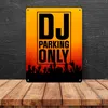 DJ parking only Metallschild XL in 21x28 cm für den Produktbild-Vorschau 4